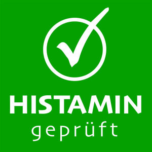 Histamin geprüfter Wein