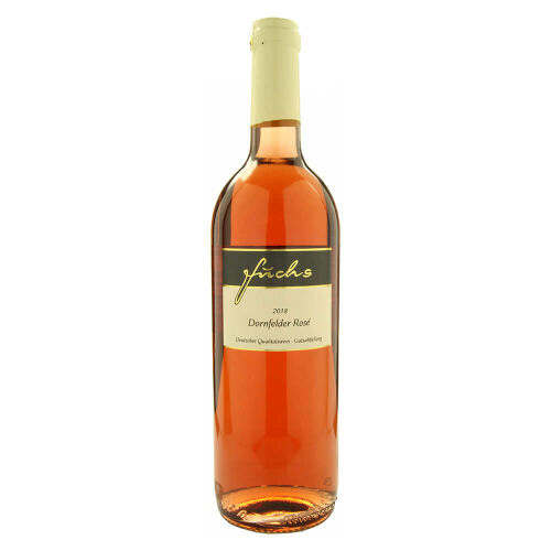 Dornfelder Rosé süss 2017 0,75 l - Weingut Fuchs