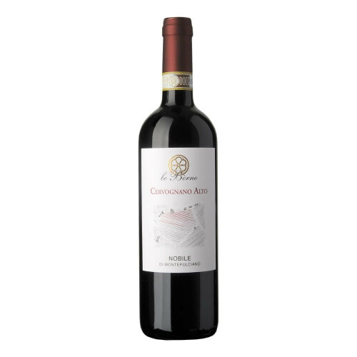 Cervognano Alto Vino Nobile di Montepulciano 2019 0,75 l - Podere Le Bèrne / Fam. Natalini