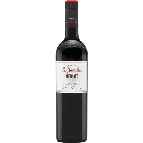 Merlot Pays dOc IGP 2022 0,75 l - Les Jamelles