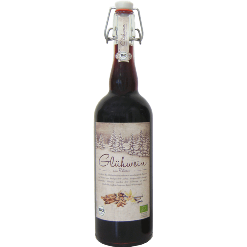Glühwein mit Rotwein - Bio 0,75 l - Glühwein