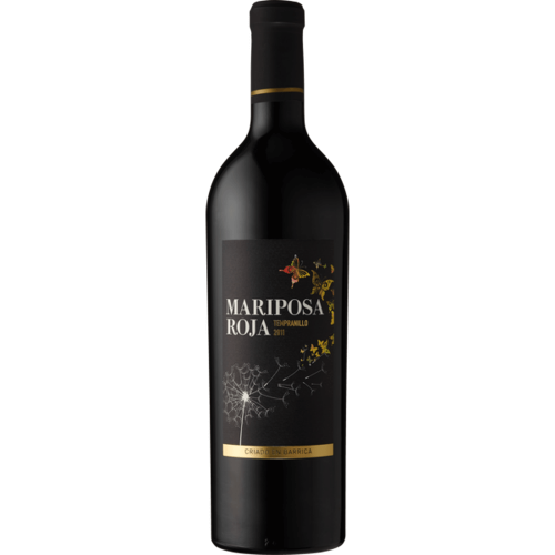 Tempranillo Vino de España Criado en barrica 2023 0,75 l - Mariposa Roja