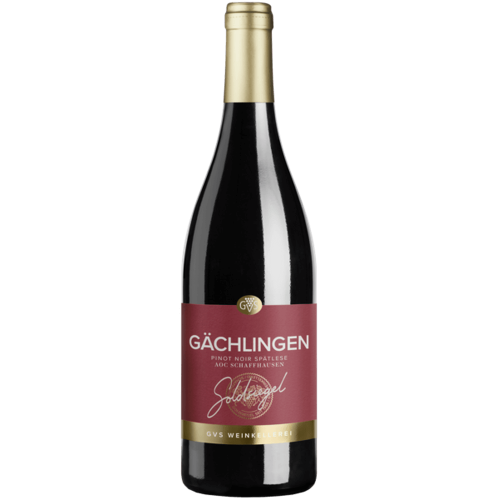 Pinot Noir Spätlese Gächlinger Goldsiegel AOC 2022 0,75 l - GVS Weinkellerei