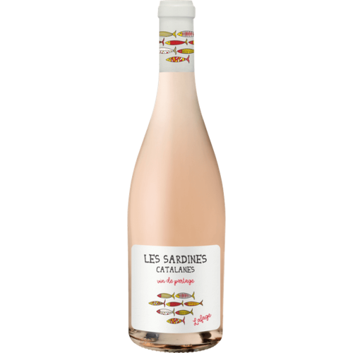 Les Sardines Catalanes Rosé Côtes Catalanes IGP 2024 0,75 l - Domaine Lafage