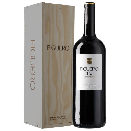 Figuero 12 (Crianza) in 1er Originalholzkiste 2022 1,5 l - Figuero