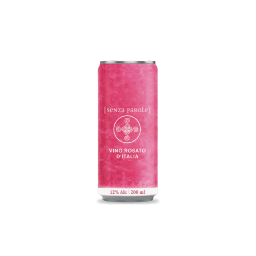 Vino Rosato dItalia (4x20cl) 0,2 l - Senza Parole