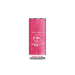 Vino Rosato dItalia (4x20cl) 0,2 l - Senza Parole