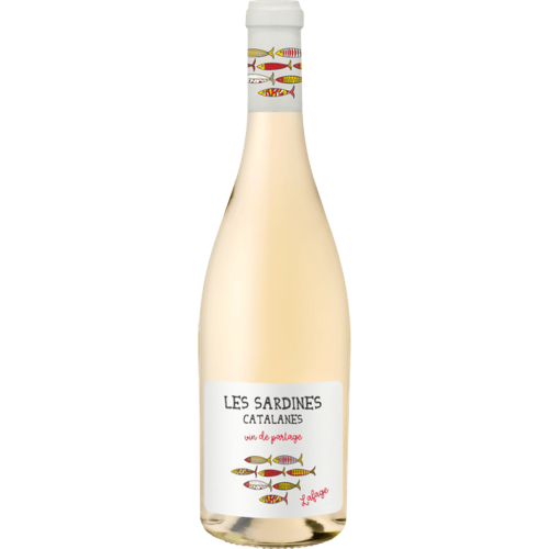 Les Sardines Catalanes Blanc Côtes Catalanes IGP 2025 0,75 l - Domaine Lafage