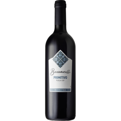 Primitivo Puglia IGP 2025 0,75 l - Baroncelli Selezione DItalia