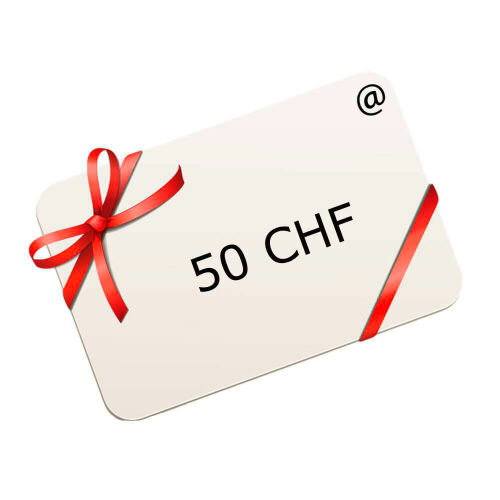 Gutschein 50 CHF per E-Mail