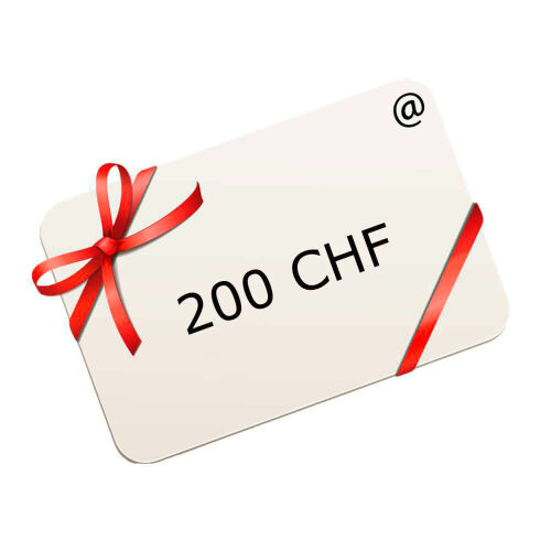 Gutschein 200 CHF per E-Mail